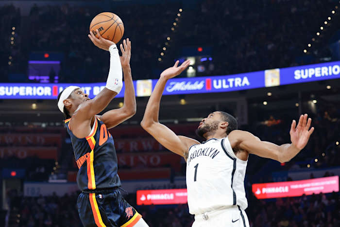 Shai Gilgeous-Alexander, Spencer Dinwiddie, Brooklyn Nets